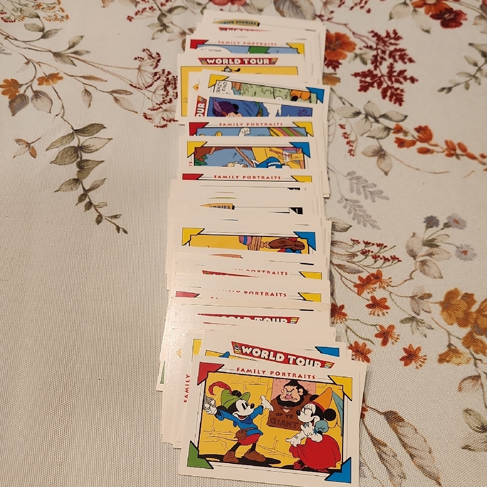 Disney Impel Collecter Cards